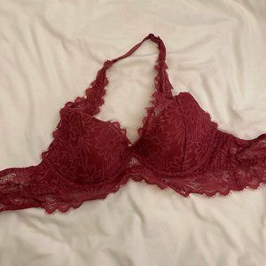 Victoria Secret PINK Bra Lace Mauve Pink Size SMALL